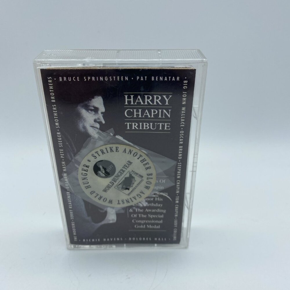 Harry Chapin Tribute Springsteen Benatar Nash Seeger Vintage Cassette Tape